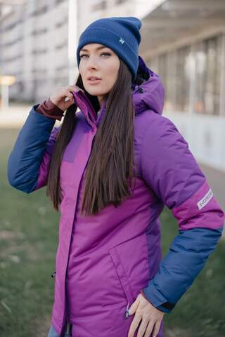 Женская утепленная куртка Nordski Casual purple-iris