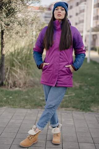 Утепленная куртка женская Nordski Casual purple-iris