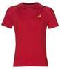 Asics Icon Ss Top футболка для бега мужская красная - 1