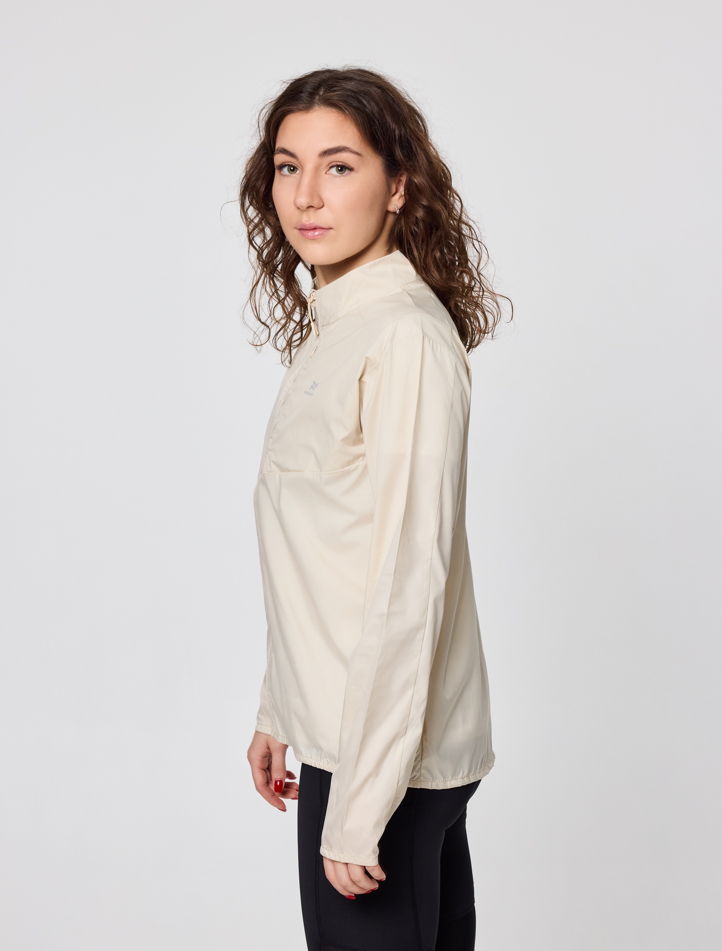 Женский костюм для бега Nordski Upcast Road beige-black - 5