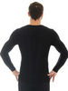 Термобелье мужское Brubeck Comfort Wool рубашка черная - 2