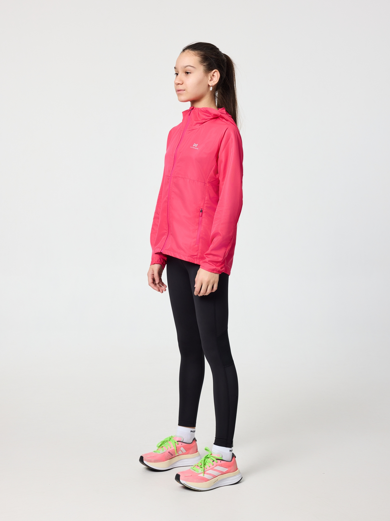 Детская куртка для бега Nordski Jr Run pink - 9