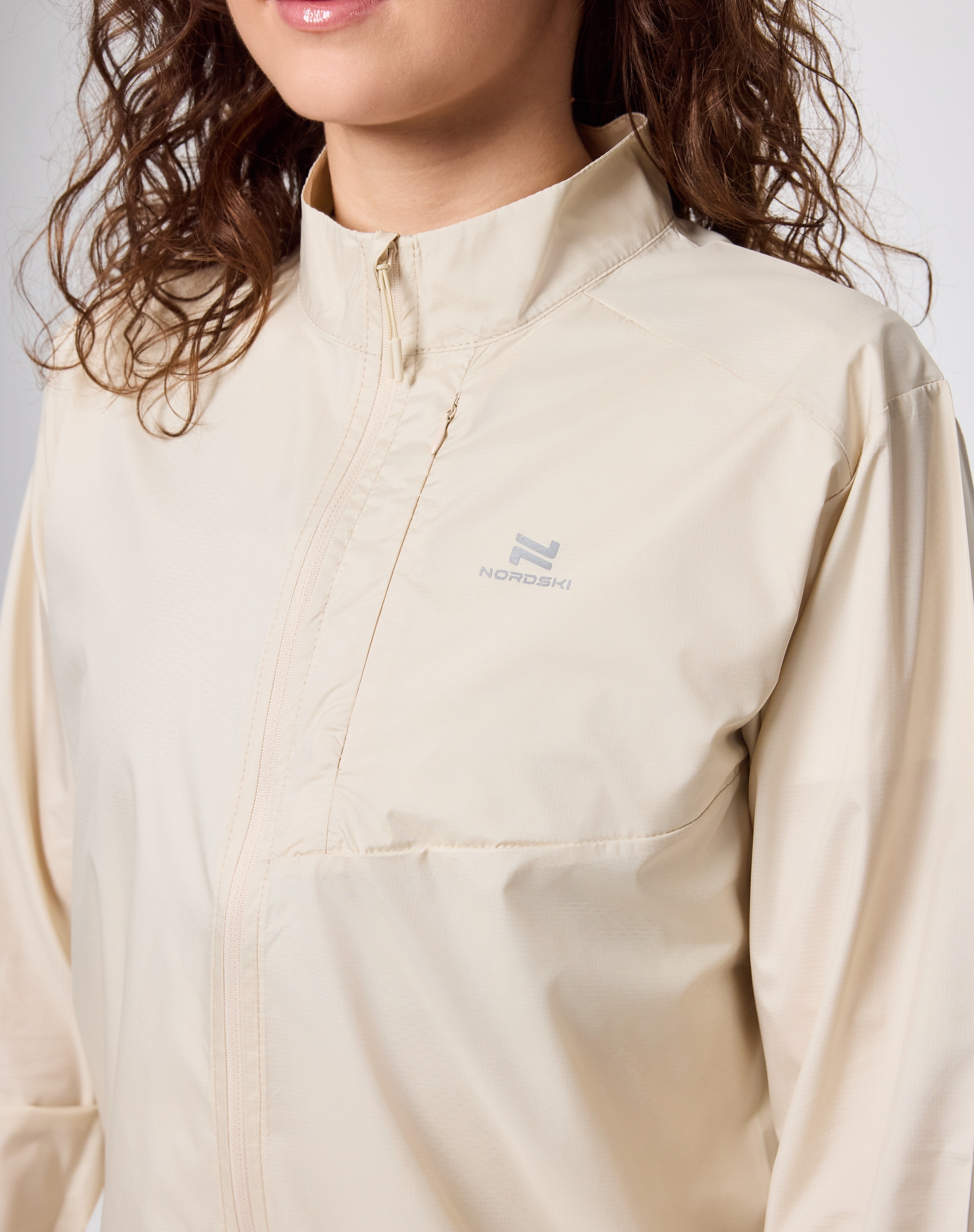 Женский костюм для бега Nordski Upcast Road beige-black - 7