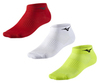 Комплект носков Mizuno Training Mid 3P красный-белый-желтый - 1