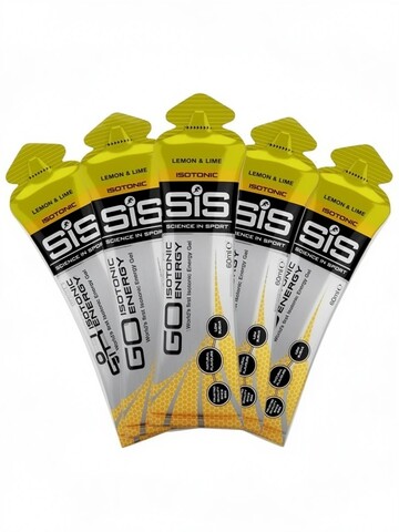 Набор углеводных гелей SIS Go Isotonic Gel лимон и лайм