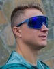 Спортивные профессиональные очки Noname Toblach navy blue - 1