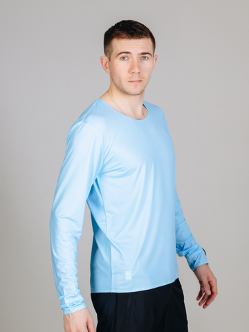 Мужской тренировочный лонгслив Noname Comp Long Shirt 26 light blue