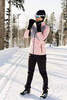 Женский костюм для лыж и бега зимой Nordski Hybrid candy pink - 1