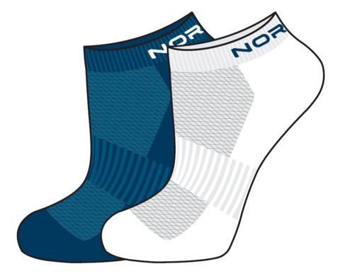 Nordski Run комплект спортивных носков seaport-white
