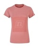 Женская спортивная футболка Noname Logo розовая - 1