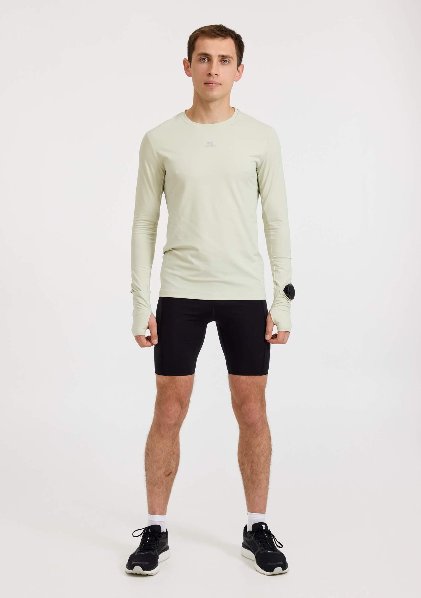 Мужской спортивный лонгслив Nordski RunTech smoky green - 18