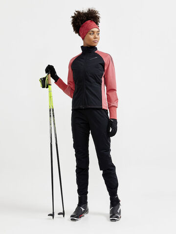Женский лыжный костюм Craft Storm Balance черный-розовый