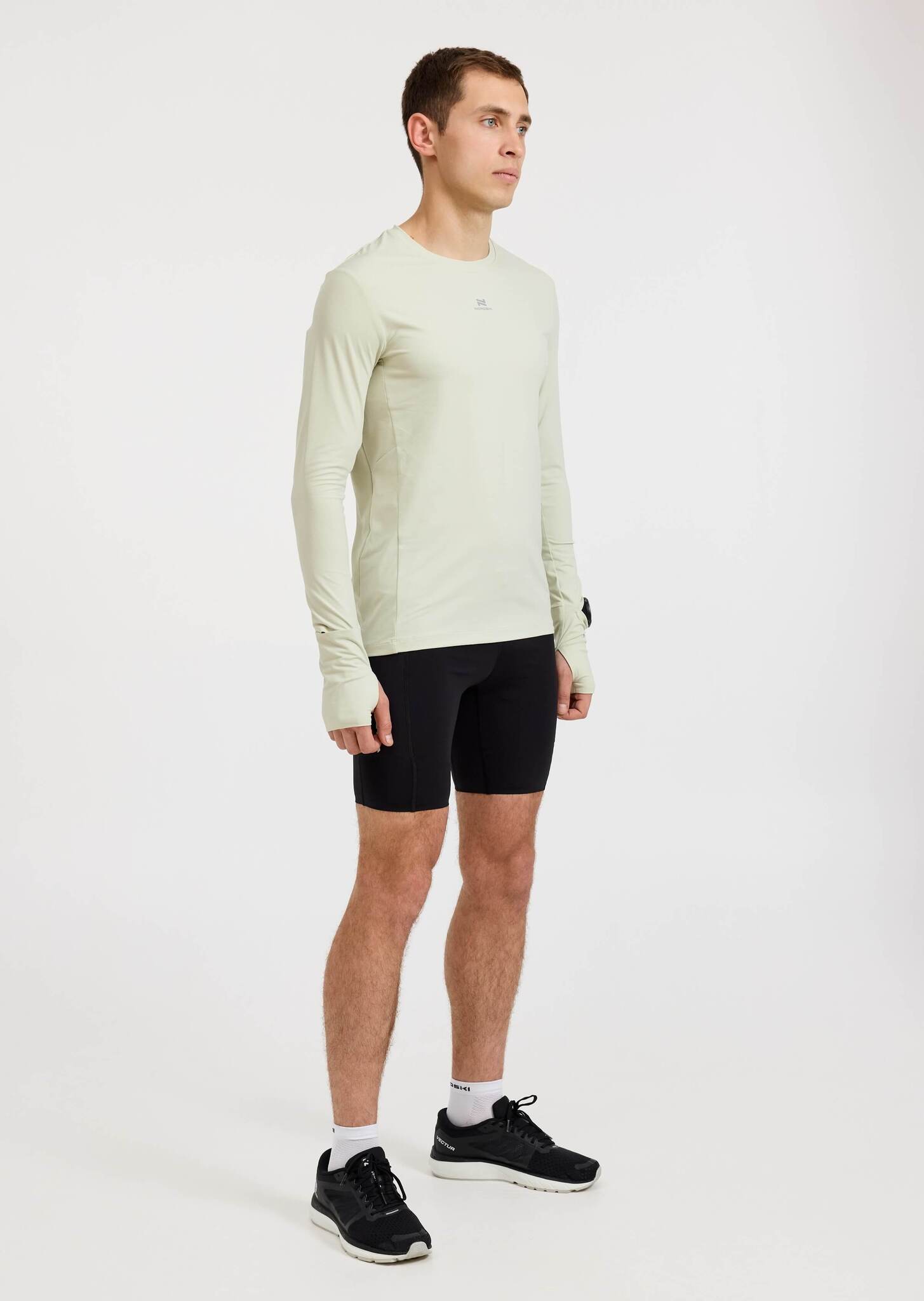 Мужской спортивный лонгслив Nordski RunTech smoky green - 19