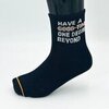 Мужские средние носки 361° Socks черные - 1