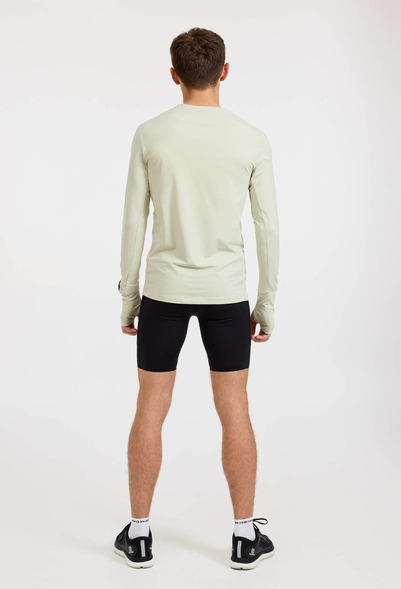 Мужской спортивный лонгслив Nordski RunTech smoky green - 20