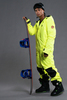 Cool Zone SnowMen мужской сноубордический комбинезон салатовый - 7