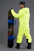 Cool Zone SnowMen мужской сноубордический комбинезон салатовый - 6