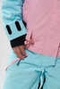 COOL ZONE Flex сноубордический комбинезон женский светло.розовый-аквамарин - 4