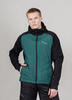 Мужская тренировочная куртка с капюшоном Nordski Hybrid Hood black-alpine green - 6