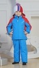 Nordski Kids National детский прогулочный костюм синий - 1
