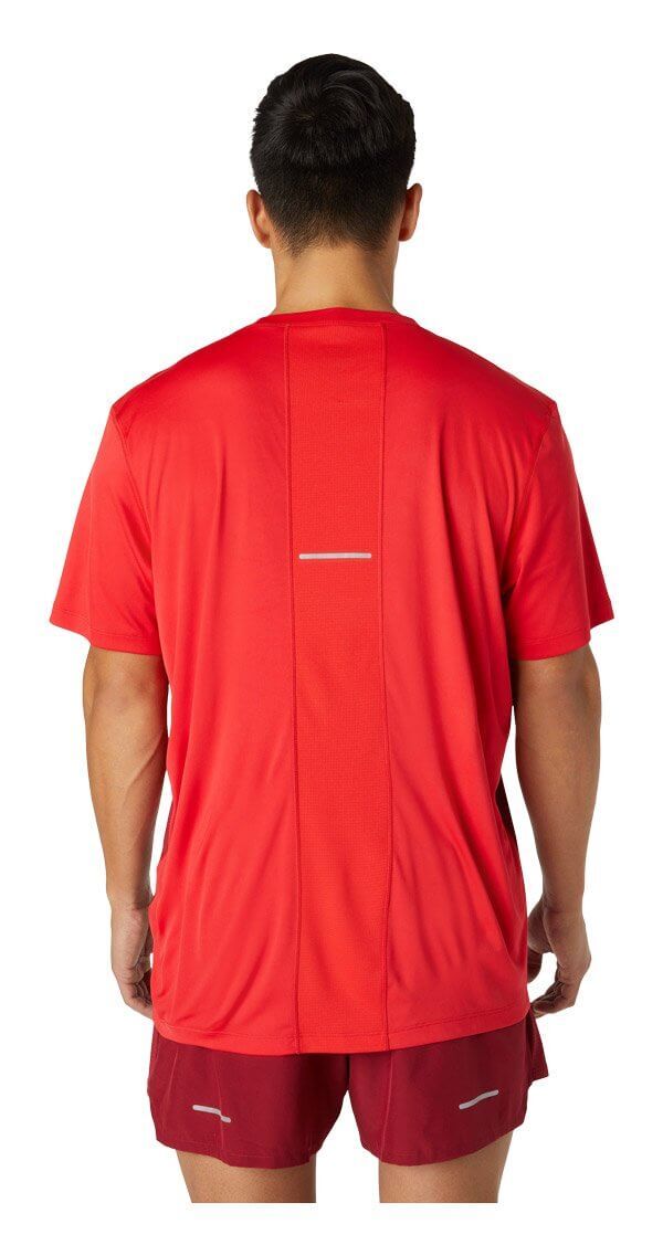 Asics Kasane SS Top футболка для бега мужская красная - 2