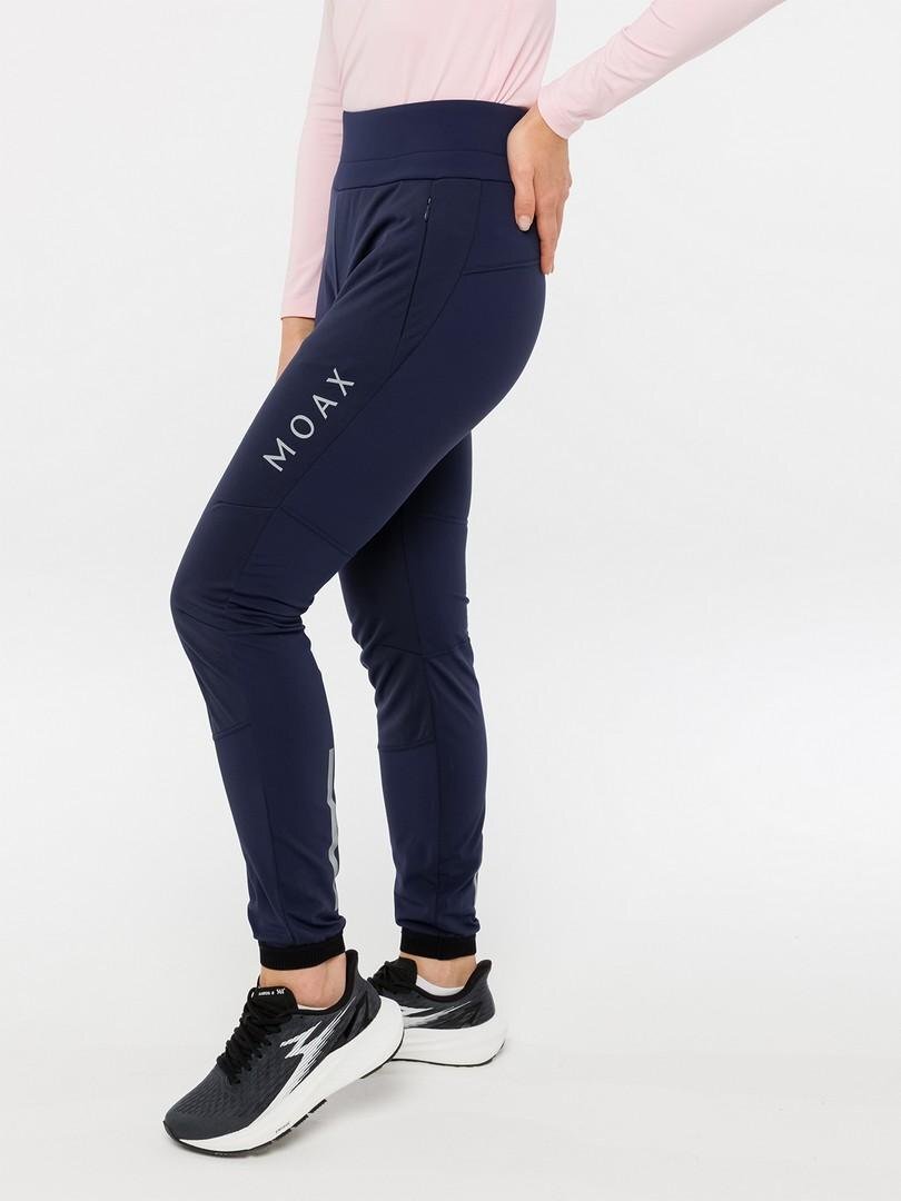 Женские лыжные брюки Moax Dynamic чернильно-синие - 2