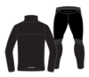 Nordski Jr Motion Premium беговой костюм детский Black-Yellow - 16