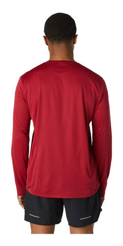 Asics Katakana Ls футболка с длинным рукавом мужская красная