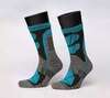 Термоноски Nordski Wool light blue-black - 2
