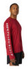 Asics Katakana Ls футболка с длинным рукавом мужская красная - 3
