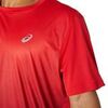 Asics Kasane SS Top футболка для бега мужская красная - 4