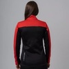 Nordski Active лыжная куртка женская красная-черная - 2