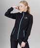 Женская куртка для бега Nordski Motion black-light blue - 1