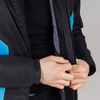 Теплая прогулочная куртка мужская Nordski Base black-blue - 4