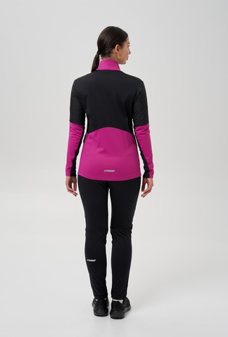 Женский костюм для лыж и бега зимой Nordski Hybrid Pro 2.0 fuchsia-black