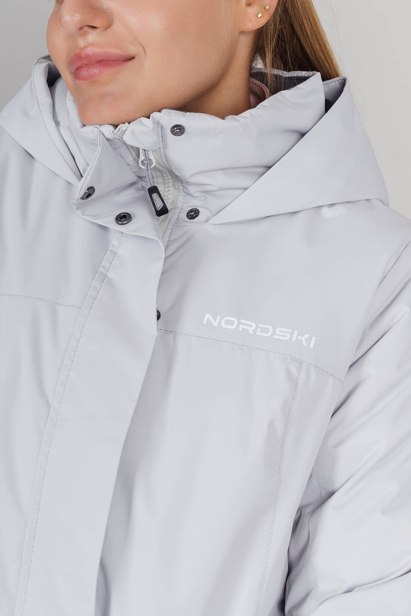 Женская утепленная парка Nordski sweet silver - 4