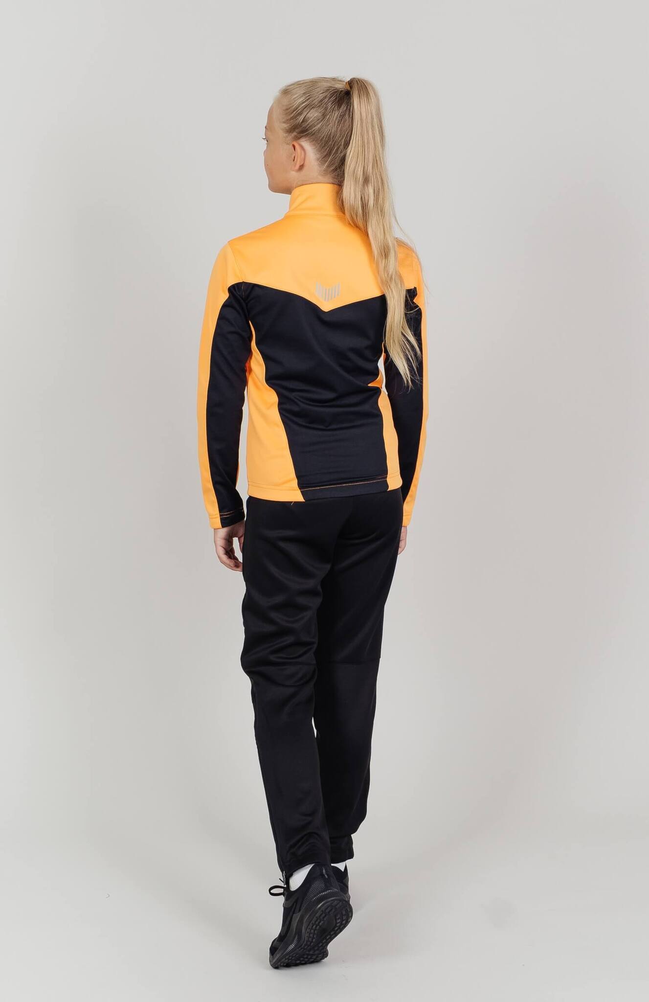 Детский утепленный разминочный костюм Nordski Jr Base orange - 4