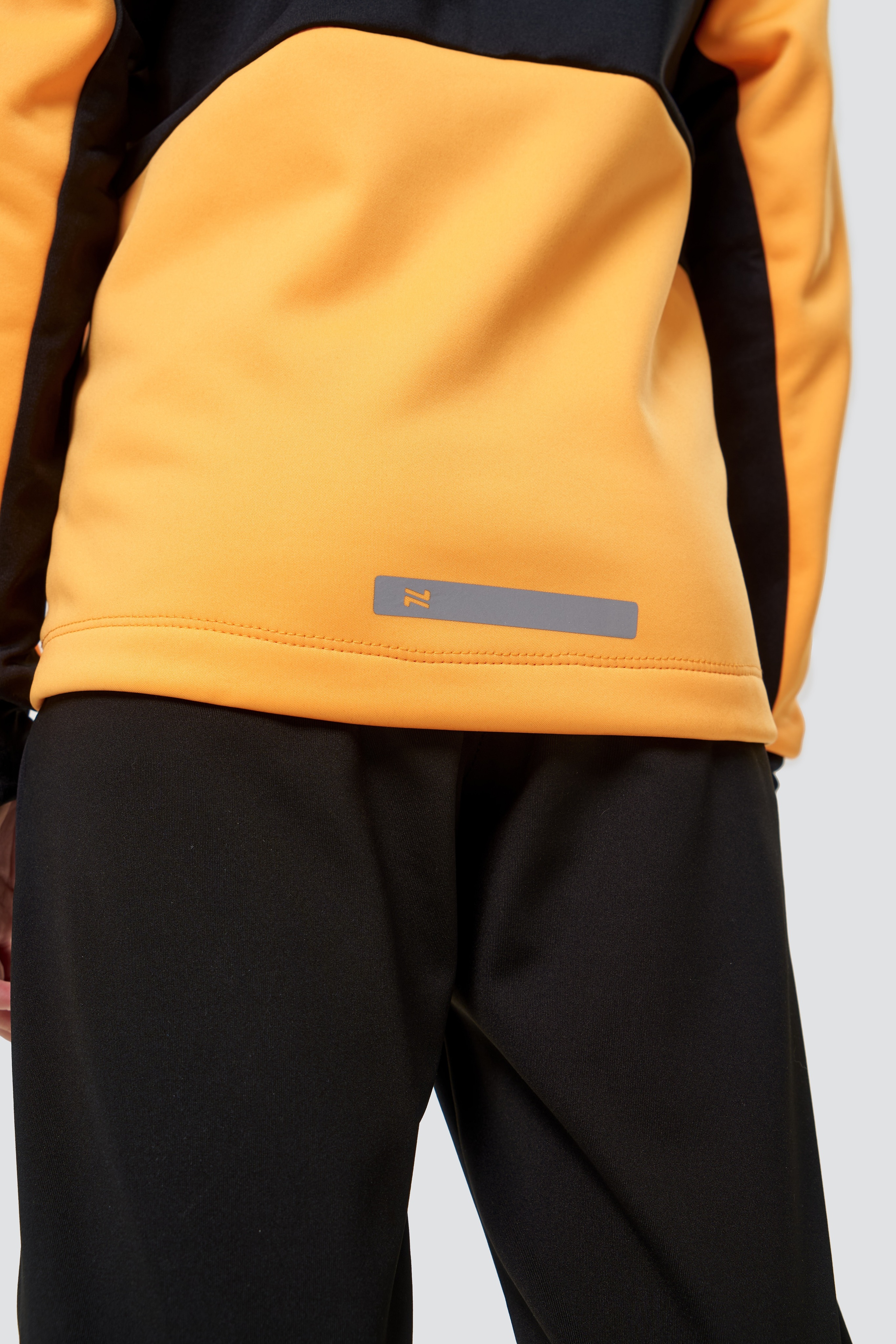 Детская лыжная куртка Nordski Jr. Core orange-black - 12