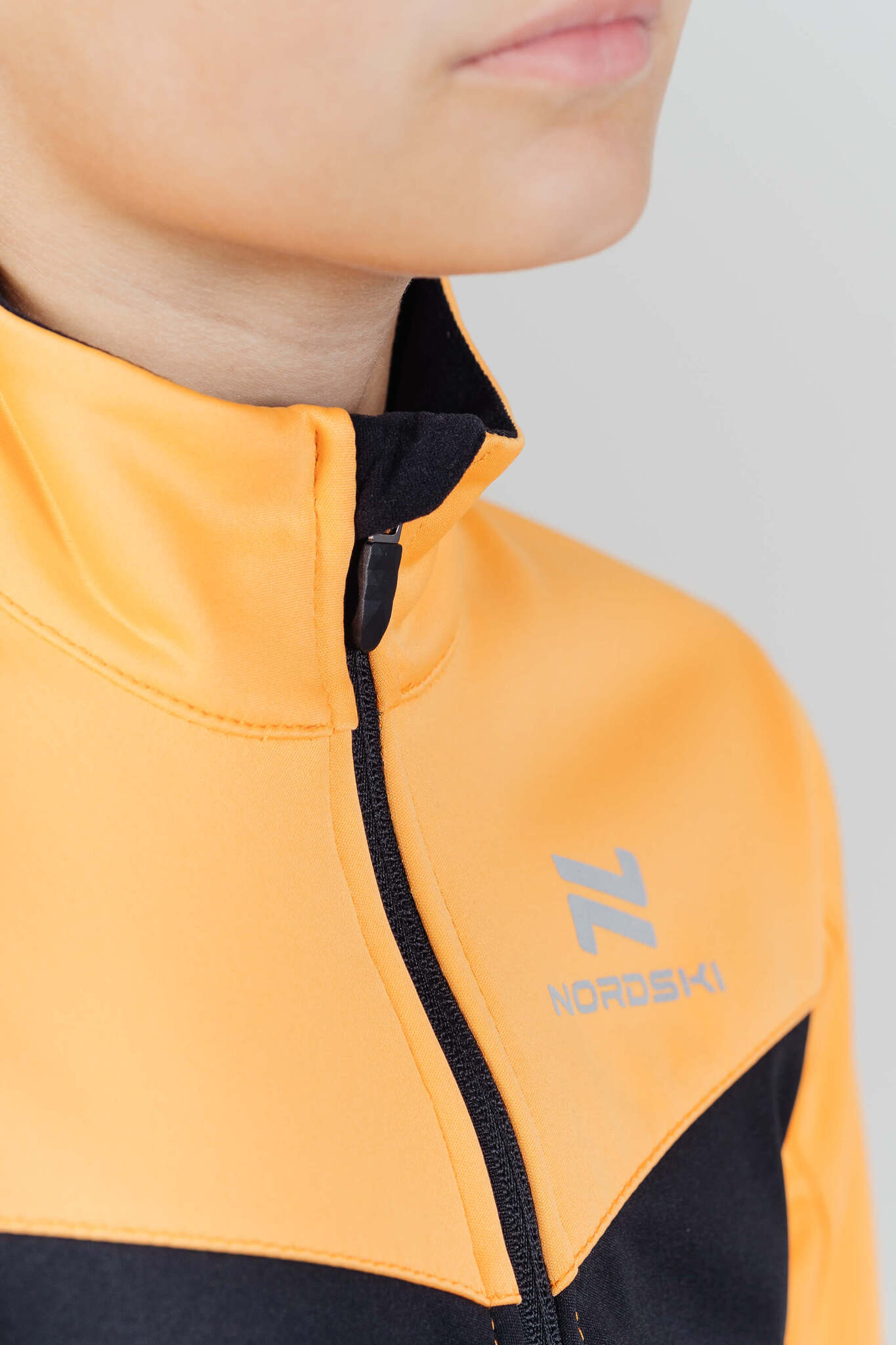 Детский утепленный разминочный костюм Nordski Jr Base orange - 8