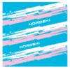 Nordski Stripe многофункциональный баф синий-розовый - 4