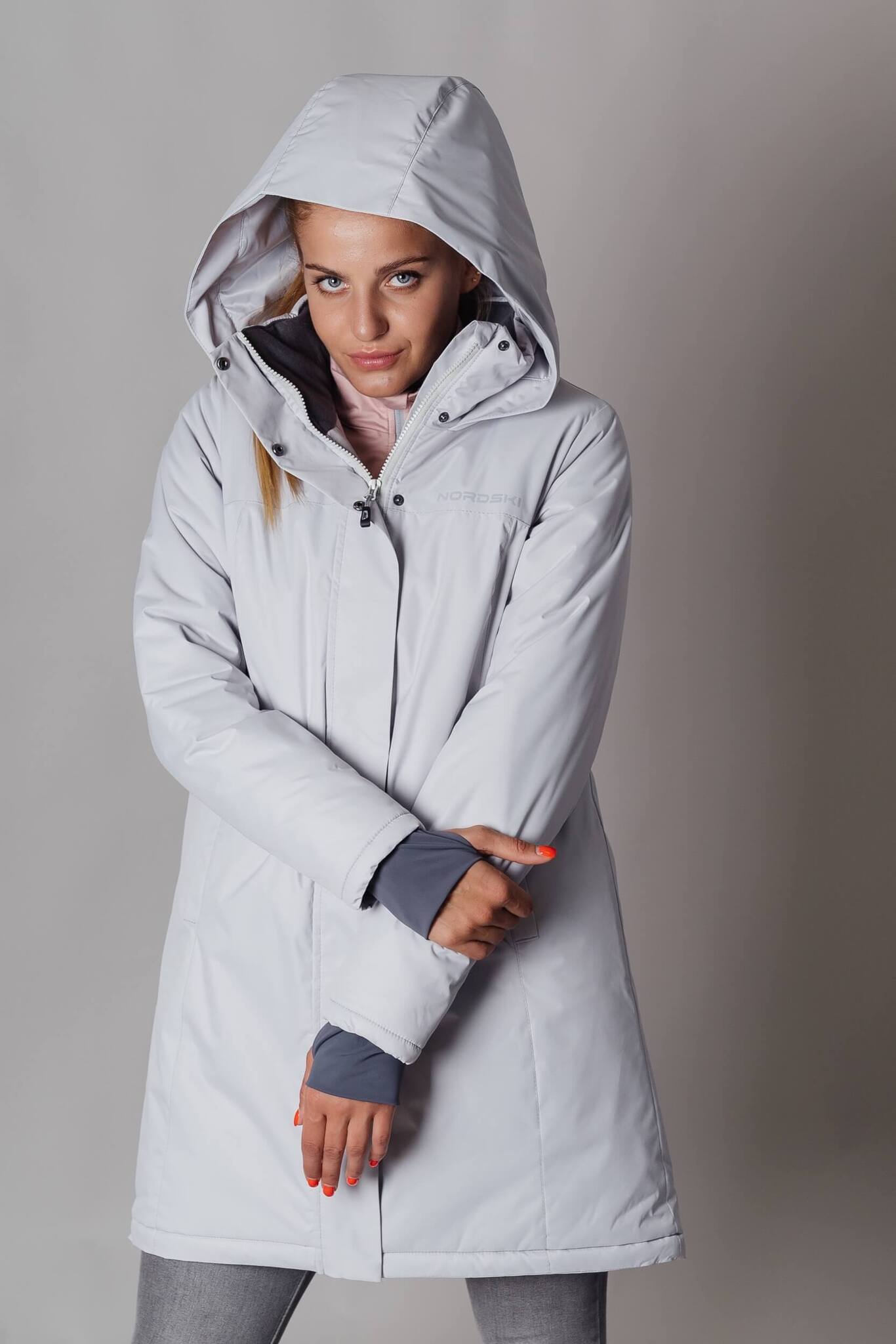 Женская утепленная парка Nordski sweet silver - 2