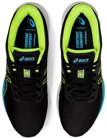 Asics Gel Pulse 12 кроссовки для бега мужские черные-зеленые (Распродажа)