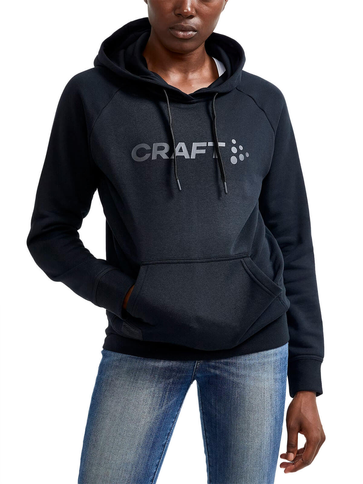 Женская толстовка с капюшоном Craft Core Hood черная