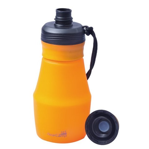 AceCamp Squeezable Silicone Bottle 600 складная бутылка оранжевая