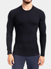 Термобелье мужское Brubeck Active Wool рубашка черная - 1