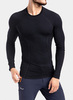Термобелье мужское Brubeck Active Wool рубашка черная - 5