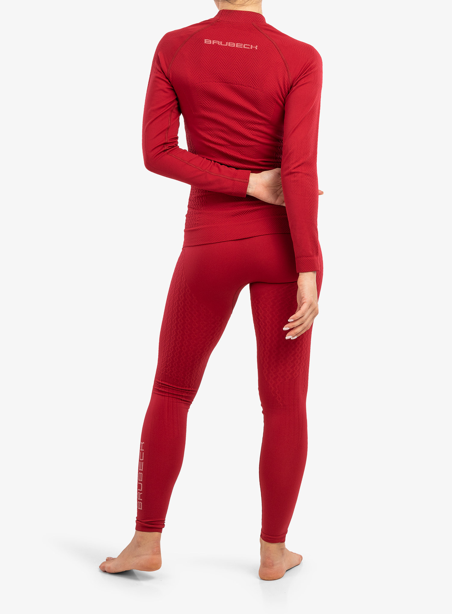 Женское теплое термобелье комплект Brubeck Extreme Thermo red - 2