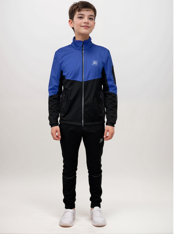 Детский тренировочный лыжный костюм Noname On the Move 24 JR black-blue