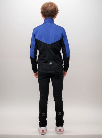 Детский тренировочный лыжный костюм Noname On the Move 24 JR black-blue