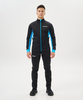 Мужская тренировочная лыжная куртка Nordski Core black-light blue - 10